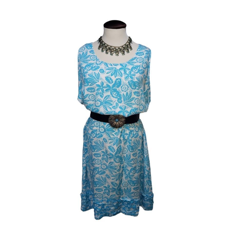 BLUE Ginger Summer Dress